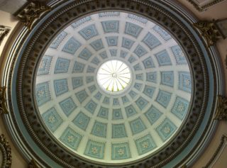 The rotunda dome