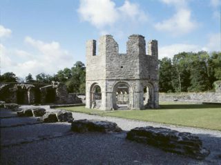 The lavabo at Mellifont Abbey