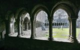 Cloister love knot stone Sligo Abbey